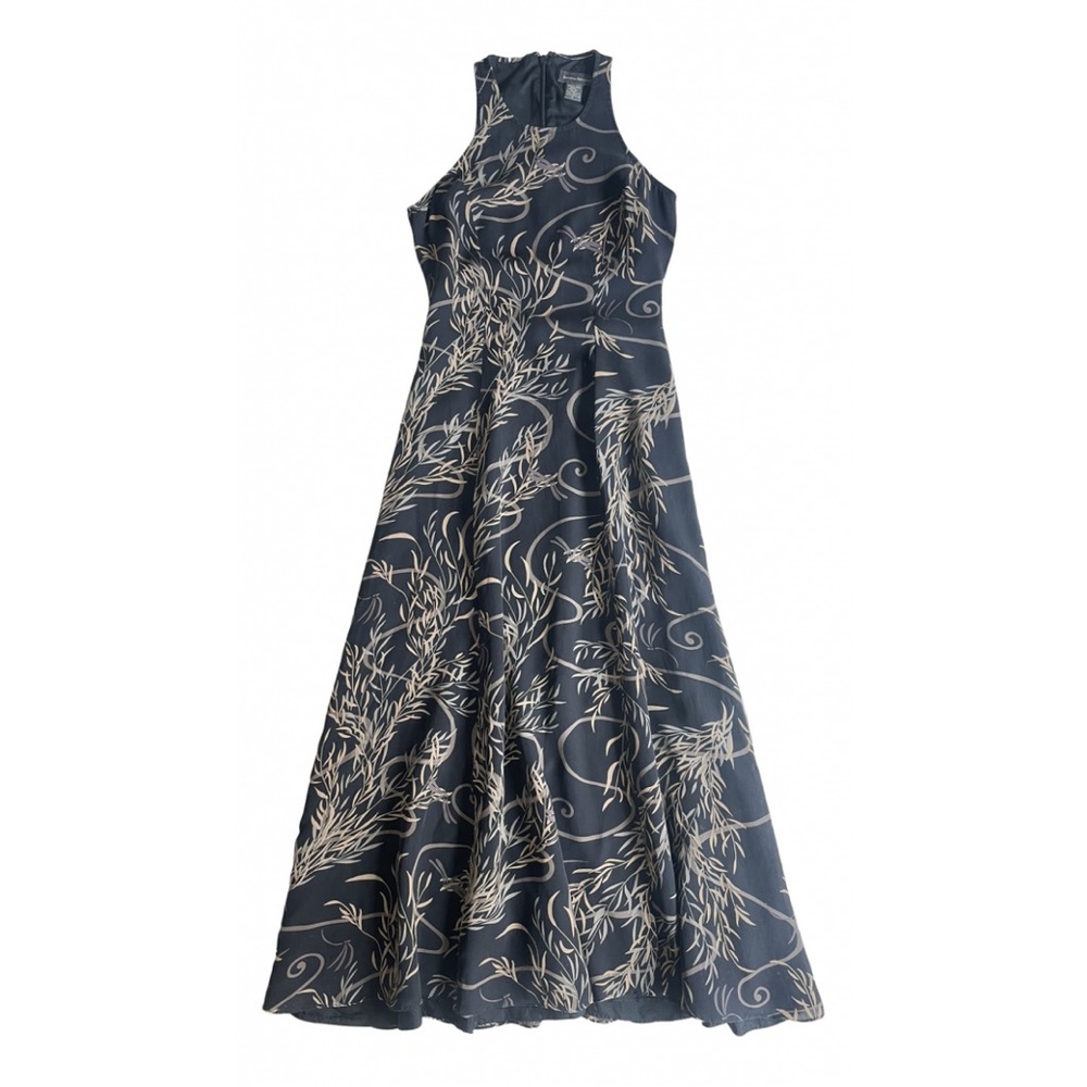 Banana Republic Silk Chiffon Maxi Dress